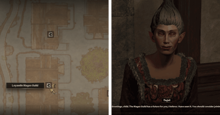 Dagail Master Mysticism Trainer Location