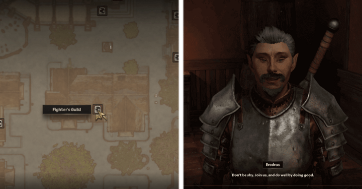 Brodas Heavy Armor Training Location