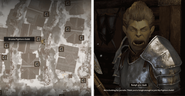 Bumph Heavy Armor Training Location