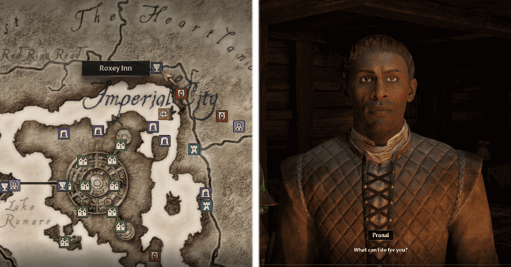 Pranal Master Heavy Armor Training Location