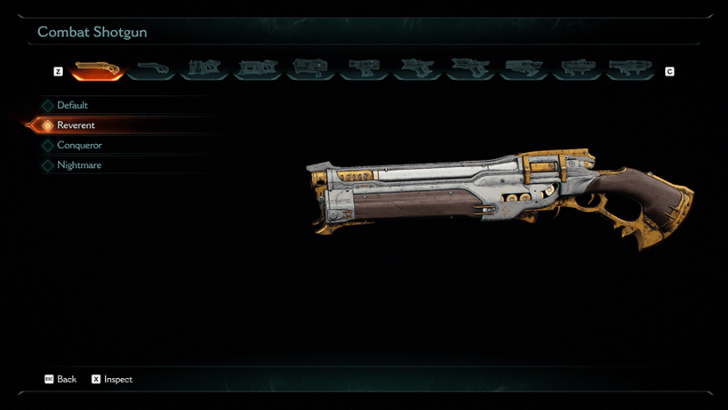 Reverent Combat Shotgun Skin