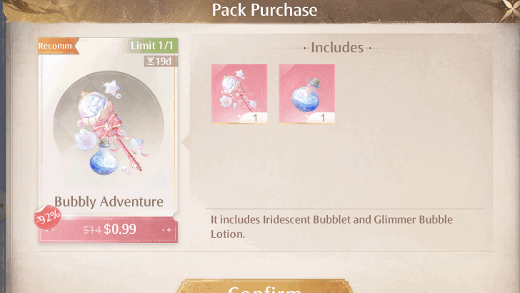 Use Glimmer Bubble Lotion to Change the Bubble Shape