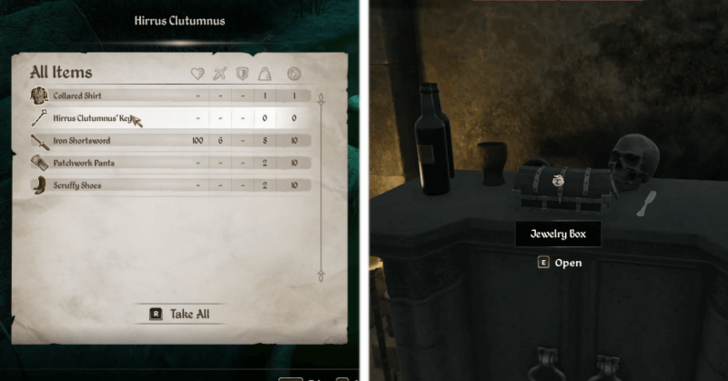 Final Resting - Keys and Jewelery Box