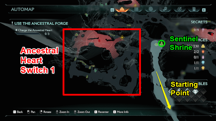 Ancestral Forge - Ancestral Heart Switch 1