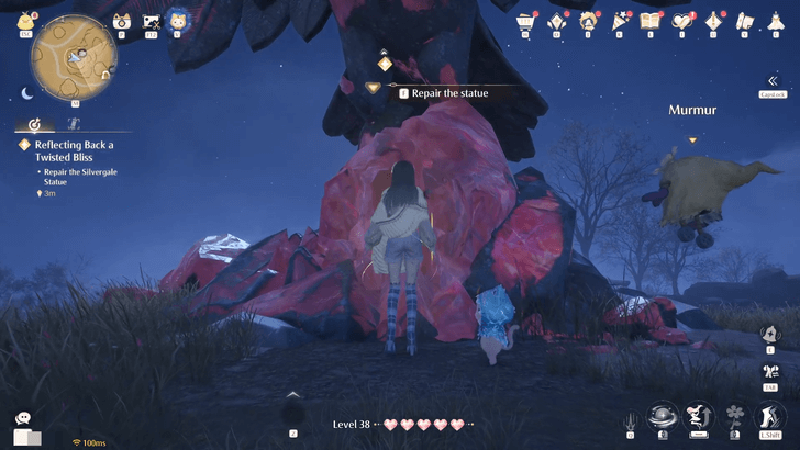 Infinity Nikki Repair the Silvergale Statue