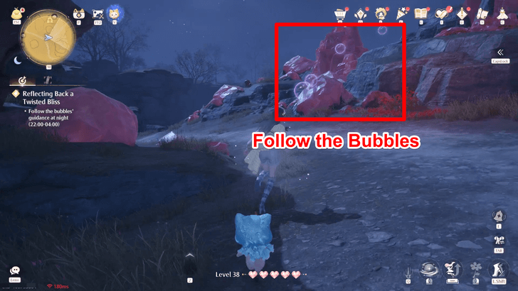 Infinity Nikki Follow the Bubbles