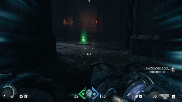 Go down the elevator