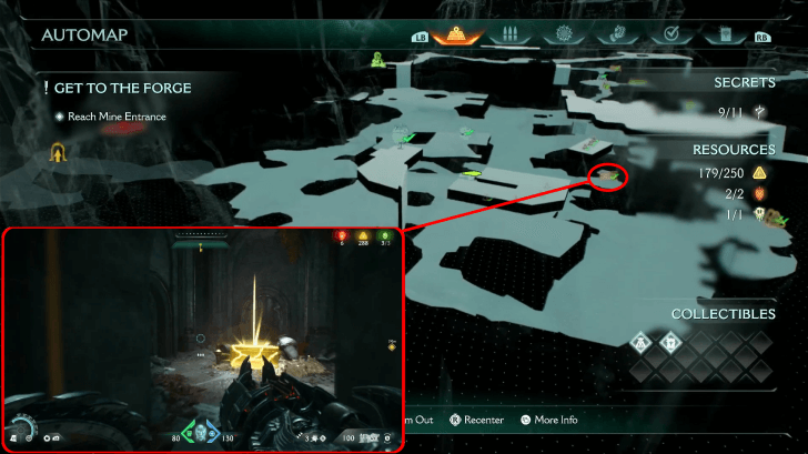 Chapter 8 Gold Cache 3 Location