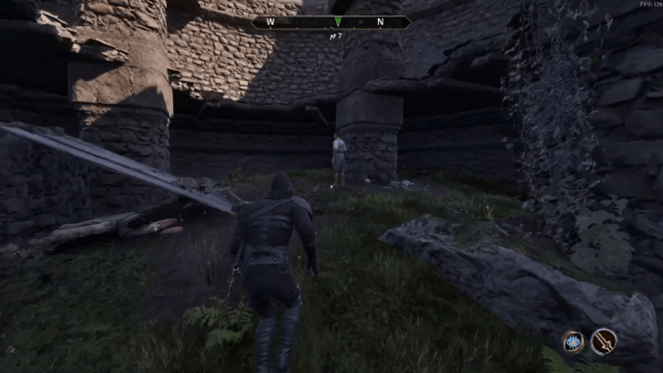 Aleron Loche Inside the Fort