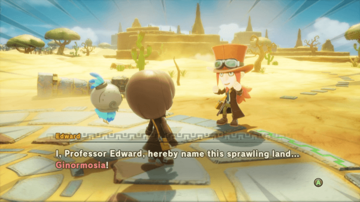 Arrive in Ginormosia