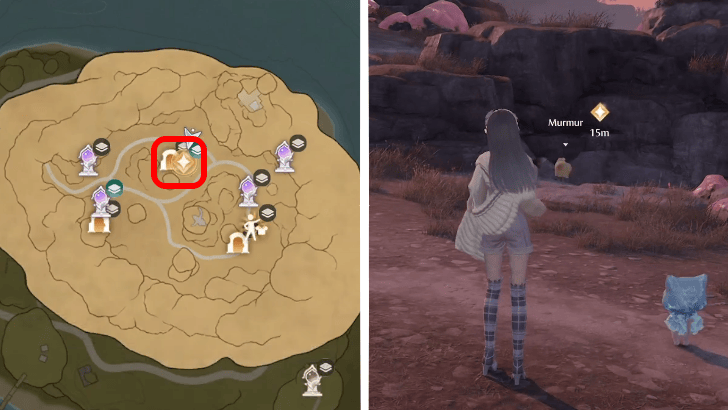 Infintiy Nikki Serenity Spring and the Old Whistle Quest Location