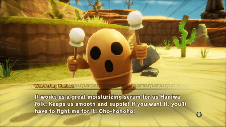 Defeat the Wandering Haniwa