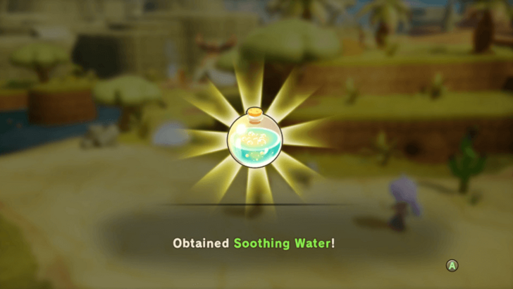 Obtained Soothing Water