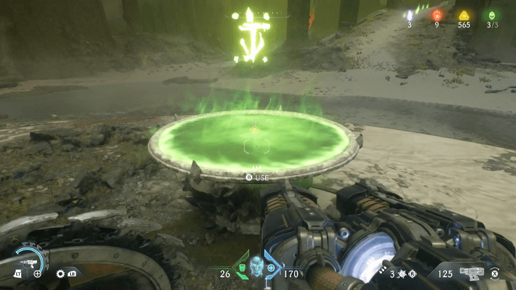 Grab the Heaven Splitter Rune