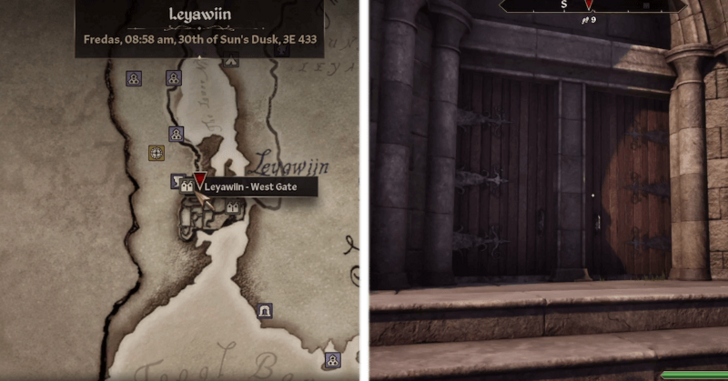 1. Head to Leyawiin and enter The Great Chapel of Zenithar