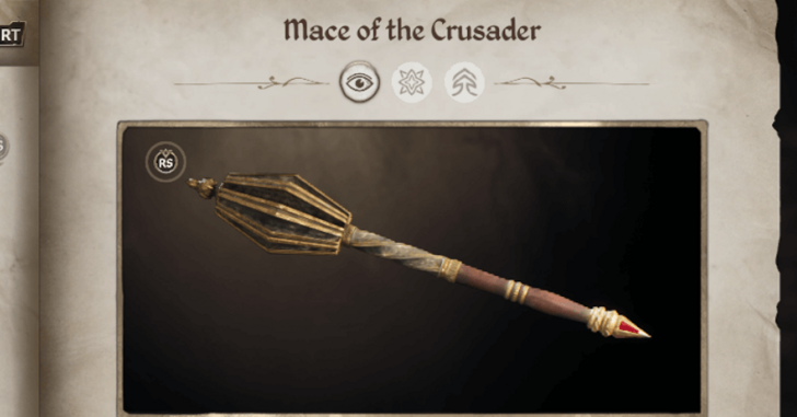 Mace of the Crusader Reward