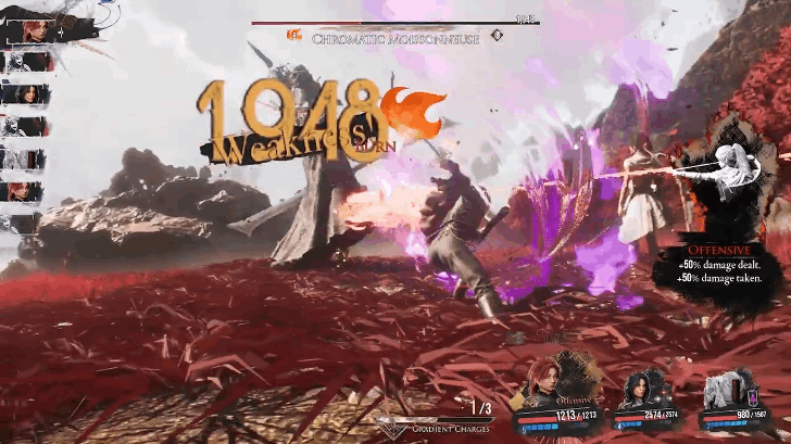 Chromatic Moissonneuse Fire Weakness