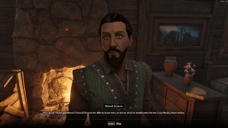 Return to Roland at His Cabin