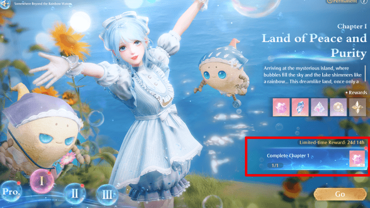 Infinity Nikki - Chapter 1 Limited-Time Rewards