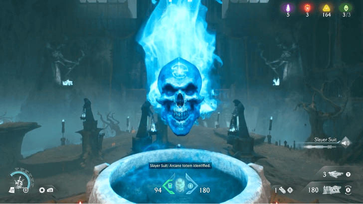 Blue Skull Key
