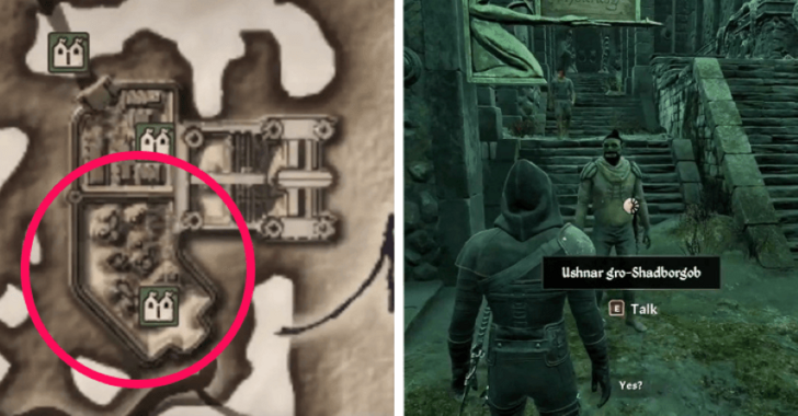 TES IV Oblivion Ushnar Location