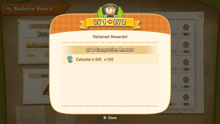 Base Camp Level 2 Reward