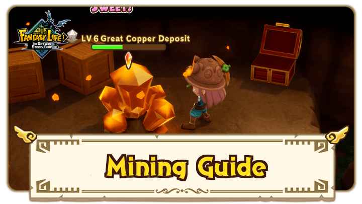 FANTASY LIFE i - Mining Guide Banner