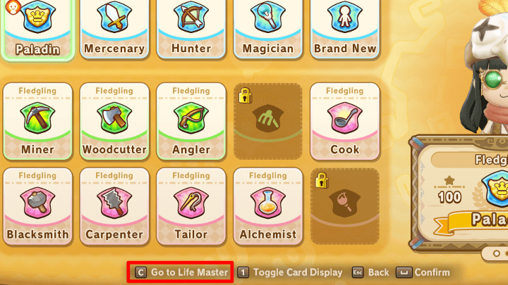 FANTASY LIFE i - Go to Life Master