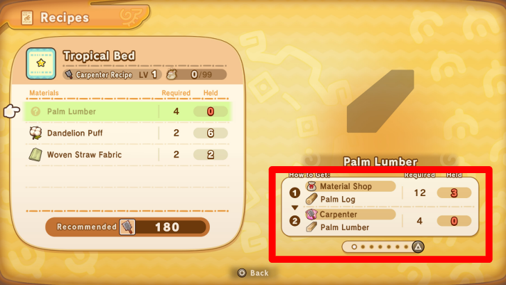 how to find missing materials