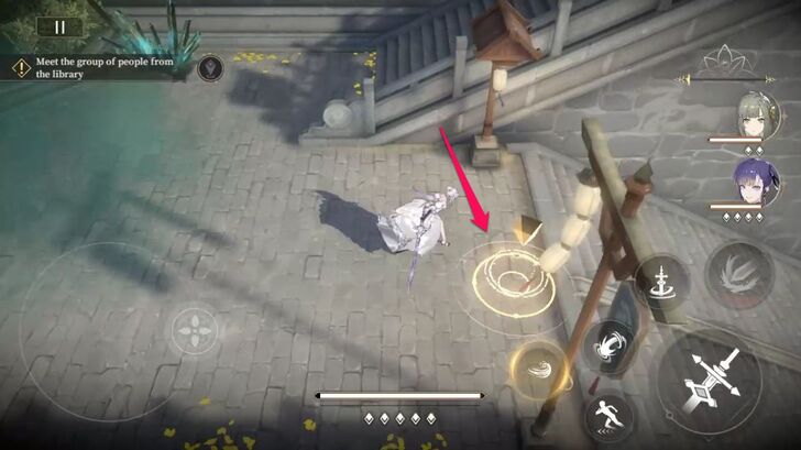 Head to the Teleporter