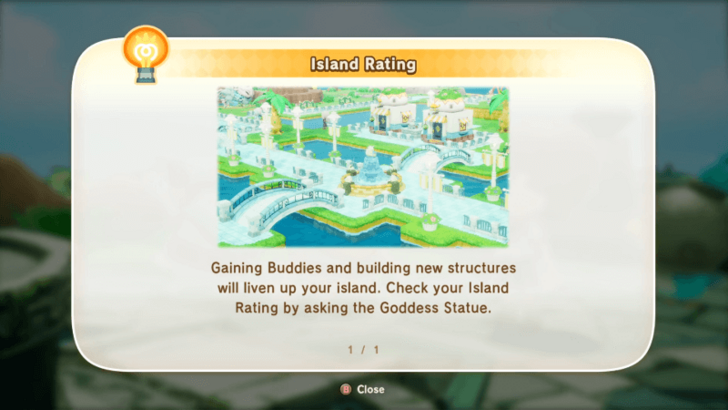 Island Rating Tutorial