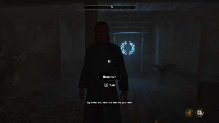 Speak with Henantier