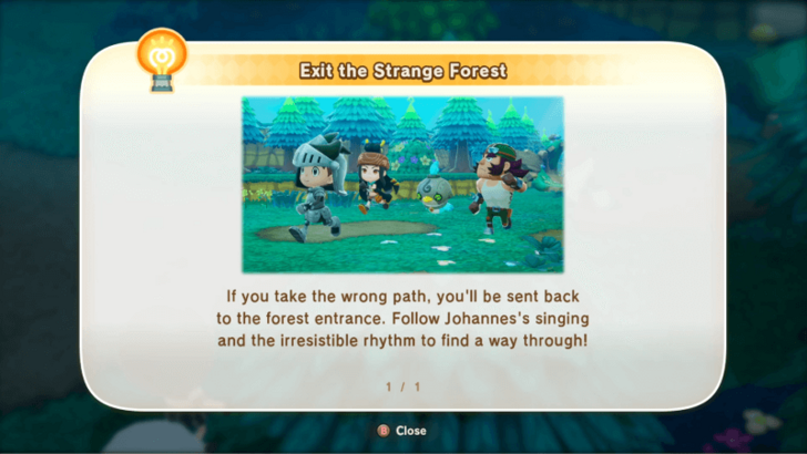 Exit the Strange Forest