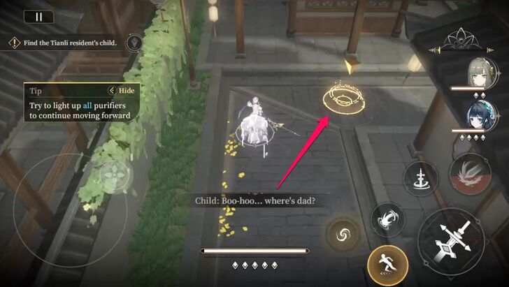 Head to the Teleporter