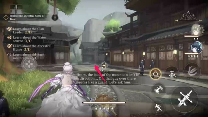 Back of the Tree and Go to the West