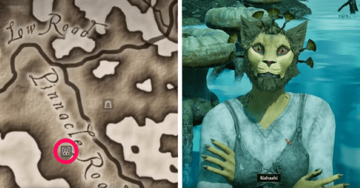 TES IV Oblivion Fellmoor Location