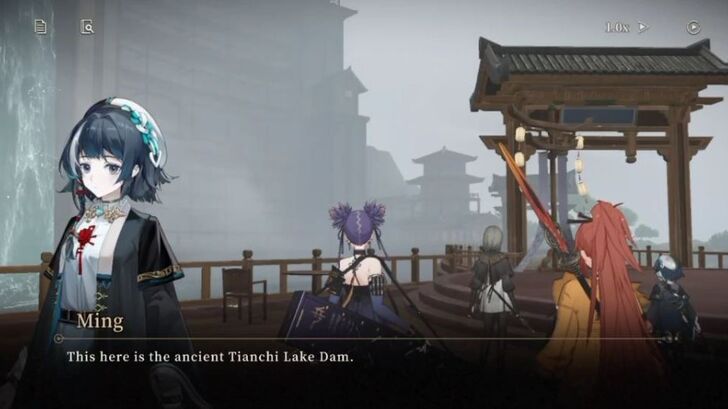 Black Beacon Tianchi Lake Dam