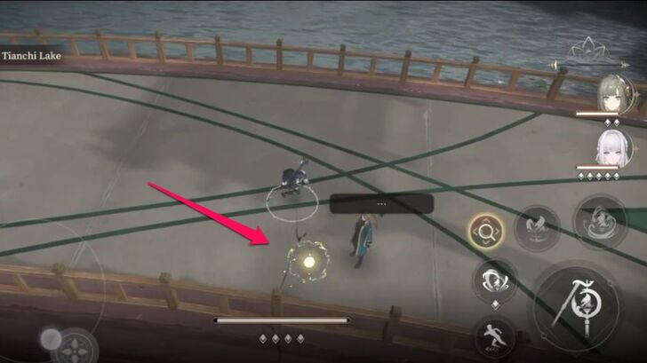 Interact with the Glowing Object