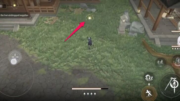 Interact with the Glowing Object