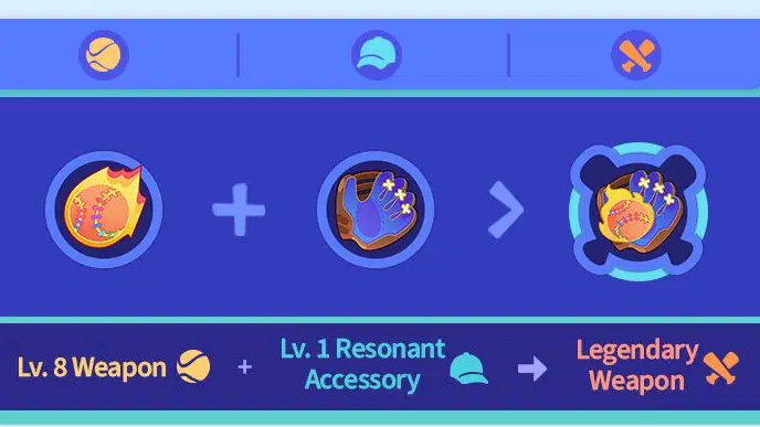 Legend of the Galactic Baseballer - Upgrade to a Legendary Weapon