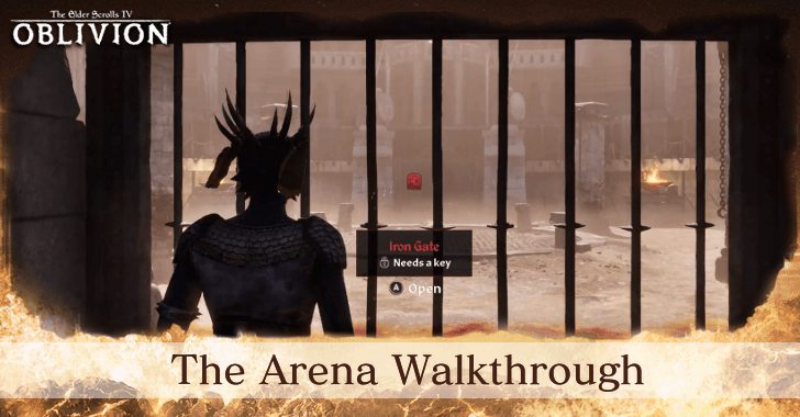 The Elder Scrolls IV Oblivion - The Arena Walkthrough