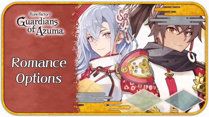 Rune Factory Guardians of Azuma - Romance Options