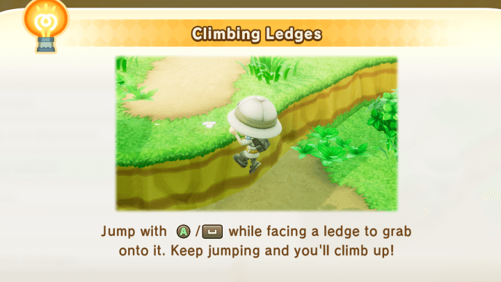 FANTASY LIFE i - Climbing Ledges