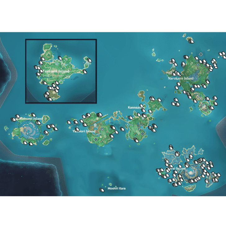 Genshin Impact - Seagrass Map