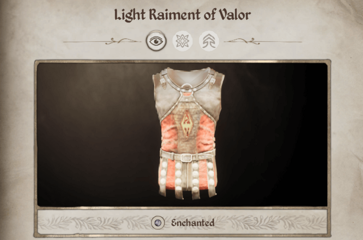 Light Raiment of Valor