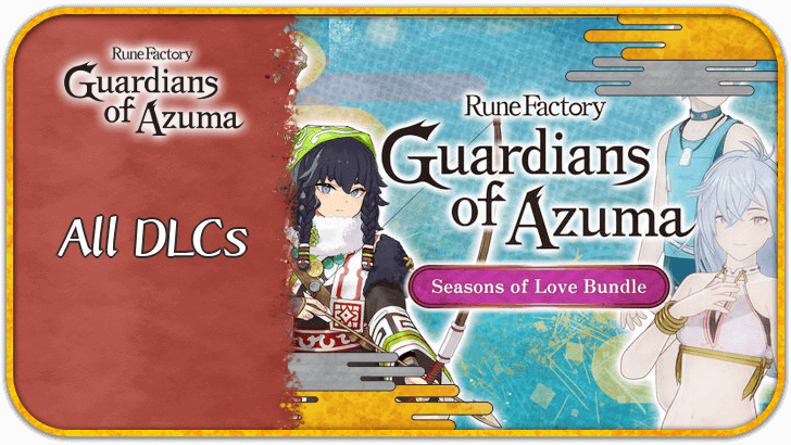 Rune Factory: Guardians of Azuma - List of All DLCs
