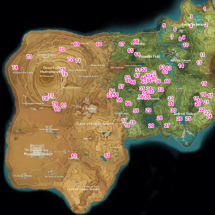 Genshin Impact - Dendro Rocks Map.png