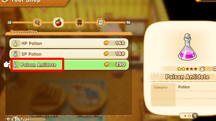 FANTASY LIFE i - Poison Antidote