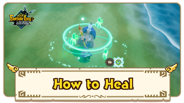 FANTASY LIFE i - How to Heal Banner