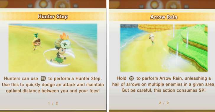 Hunter Step and Arrow Rain